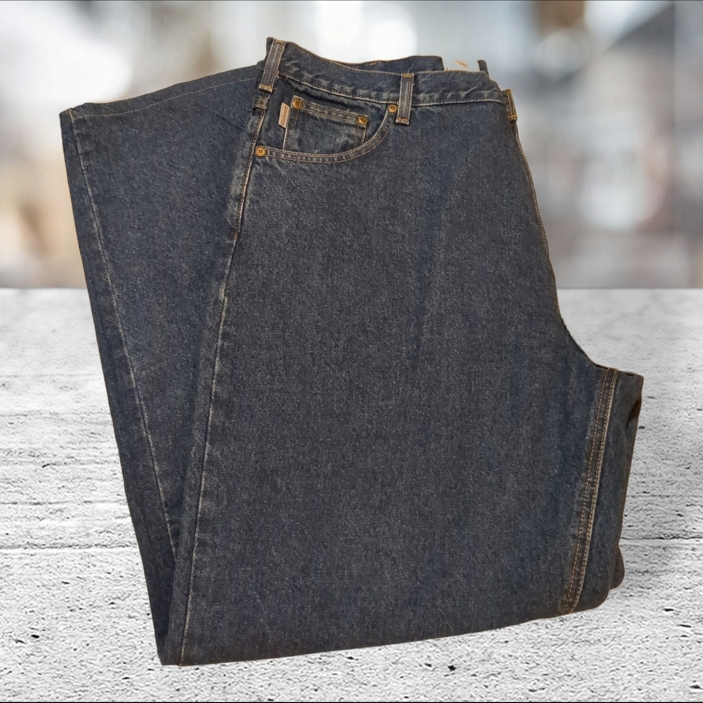 NWOT Carhartt men's jeans loose fit jeans size 42/34 - Picture 5 of 14